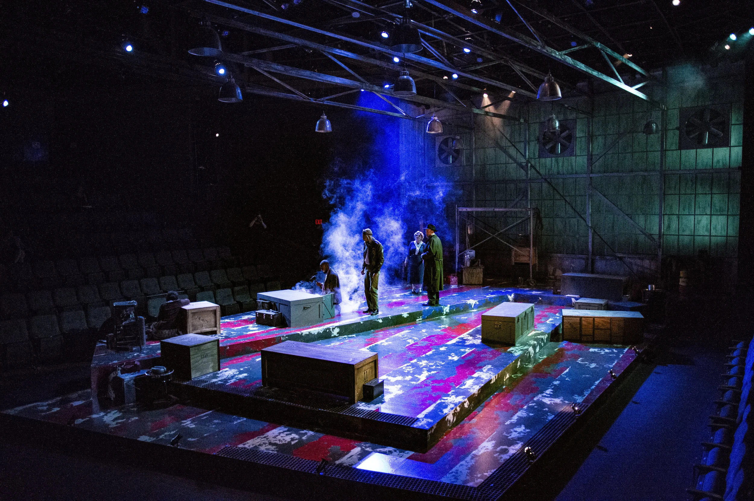 SMOKE IN THE FURNACE.JPG