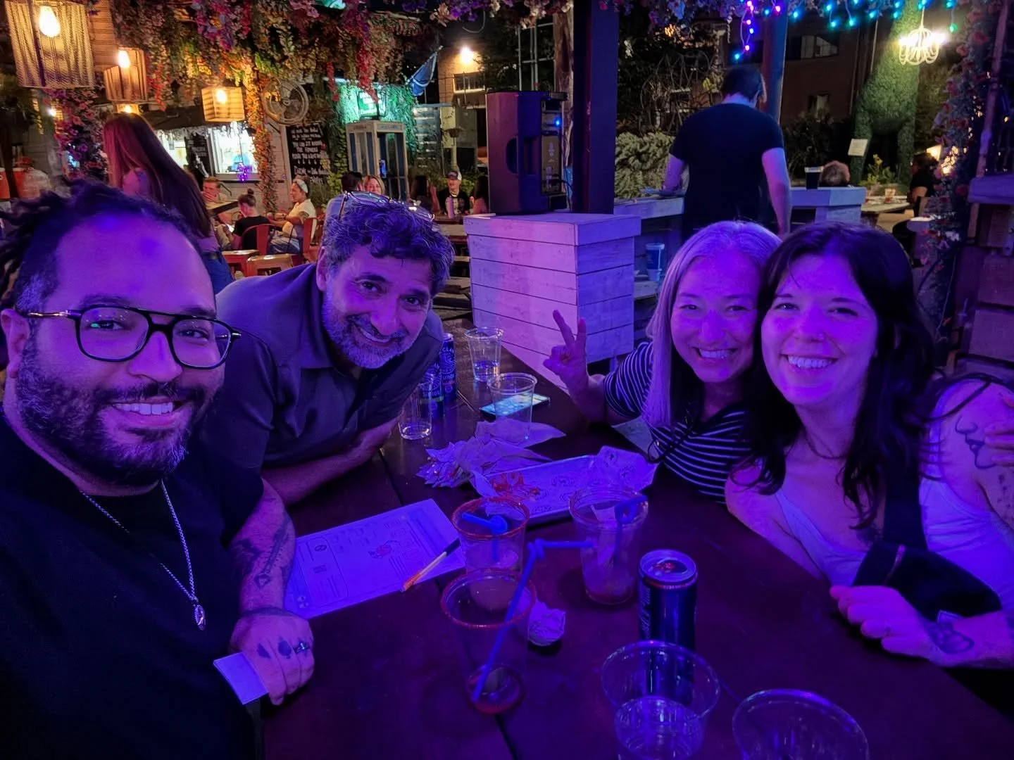 Trivia night fun with the fam!