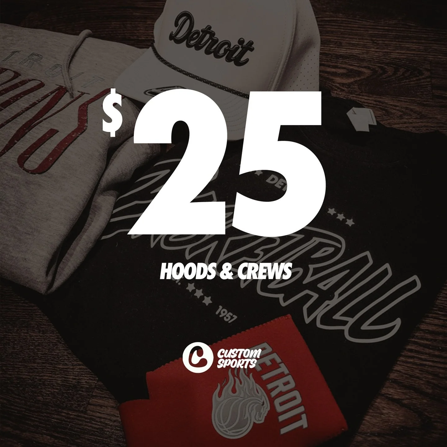 🎄 LAST-MINUTE CHRISTMAS SHOPPING STARTS HERE 🎄

🔥 ALL HOODS &amp; CREWS &mdash; $25 🔥
Perfect gifts. Local gear. No waiting on shipping.

Stop in, grab a hoodie or crewneck, and check Christmas off your list 🎁
Stock up before it&rsquo;s gone!

?