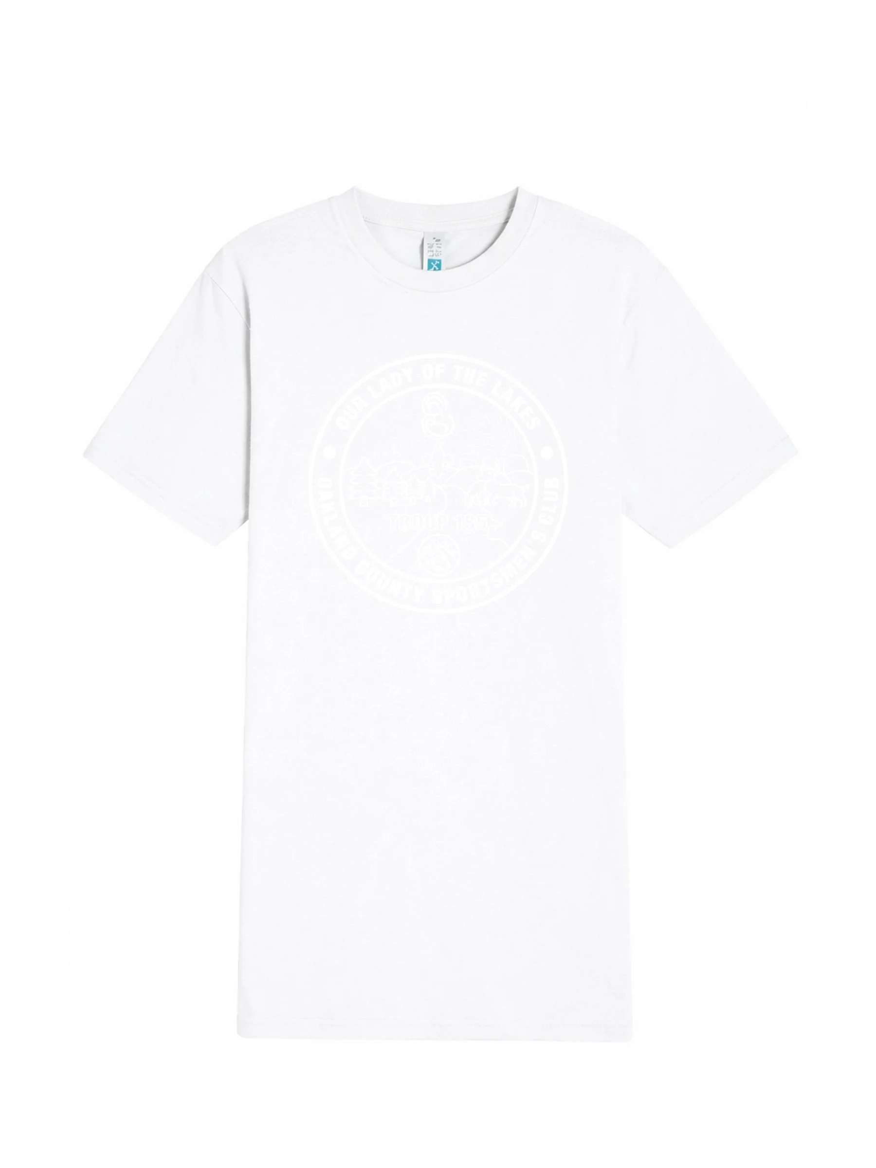 Troop 185 White Tee
