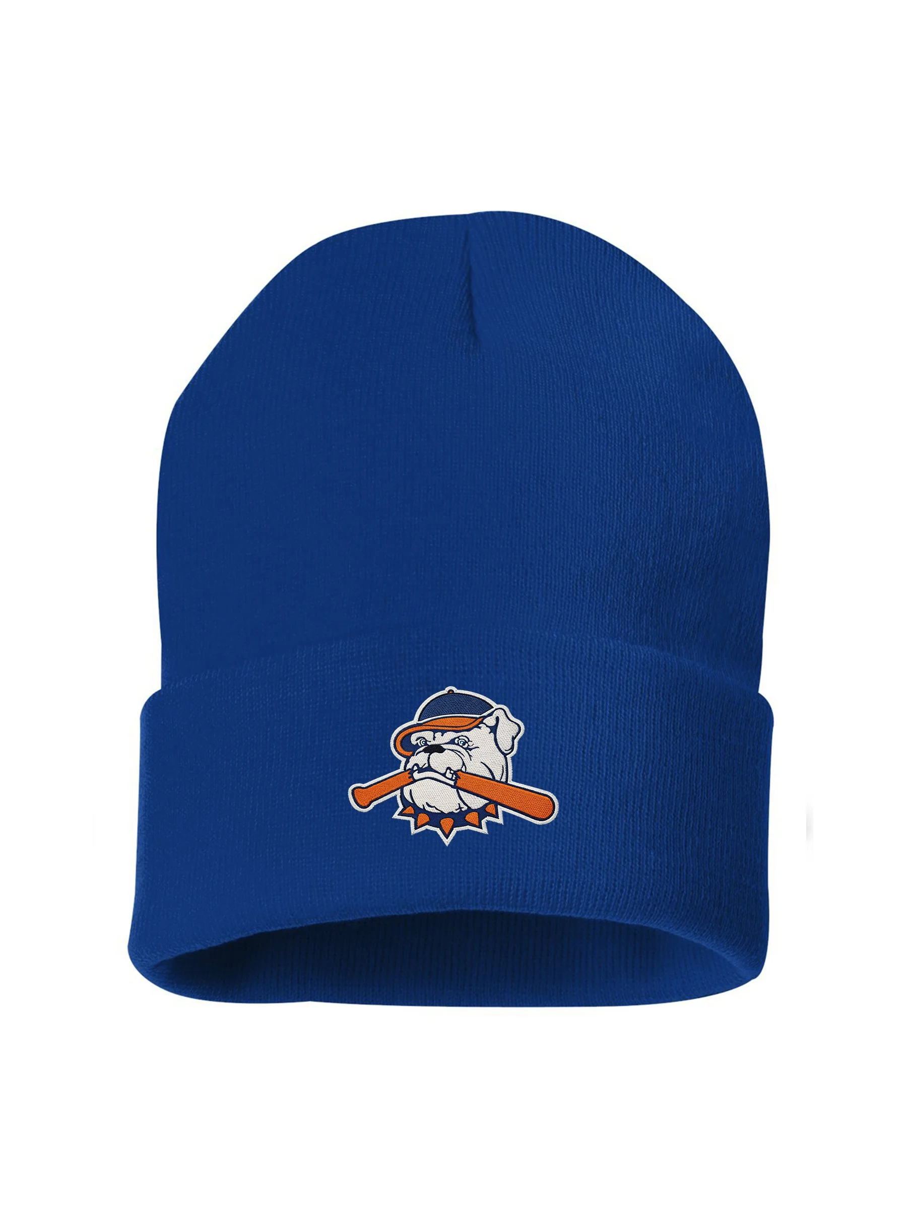 Hit Dogs 12" Royal Solid Cuffed Beanie