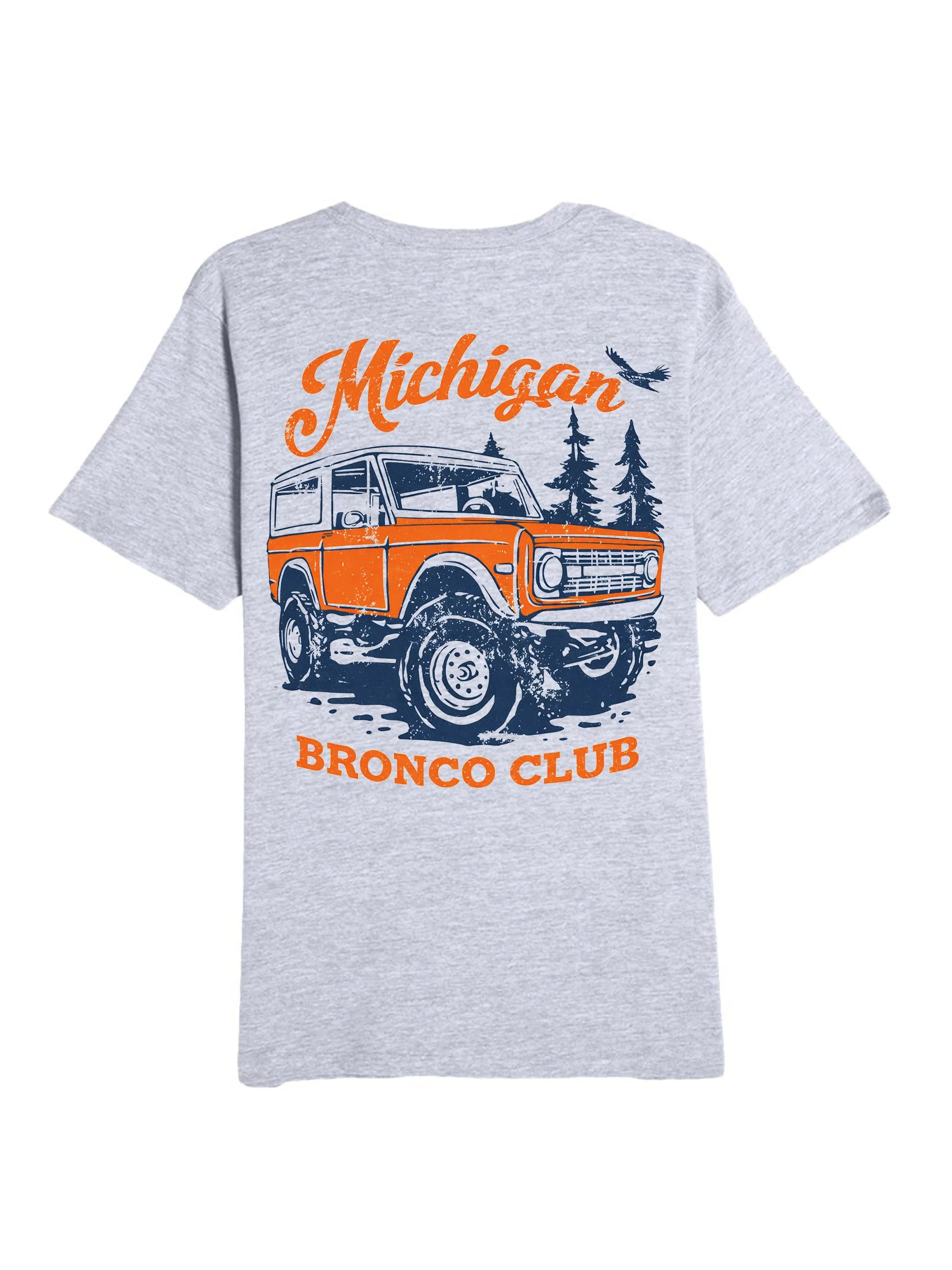 michigan bronco grey tee back.jpg