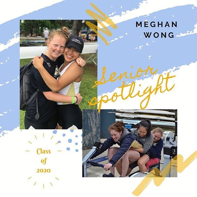 ✨SENIOR SPOTLIGHTS✨
Next up is Meghan Wong! 
Meghan is majoring in NPB with a comparative literature minor and has been on the team all four years! She&rsquo;s served on the teams council as fundraiser for one year and treasurer the past two years! H