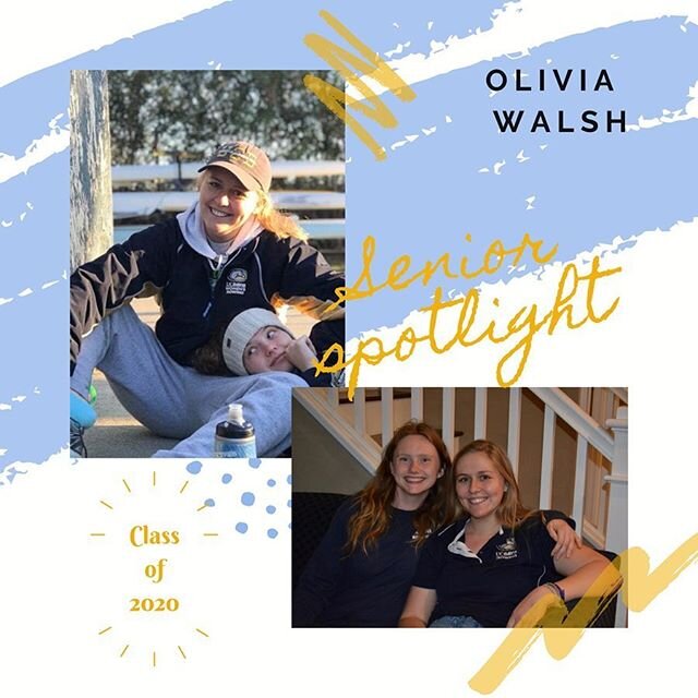 ✨SENIOR SPOTLIGHTS✨
Next we have Olivia Walsh!
Olivia is Global Disease Biology Major and is hoping to get her masters in nursing! She joined the team winter quarter her freshman year but has been rowing since 8th grade. She also served as President 