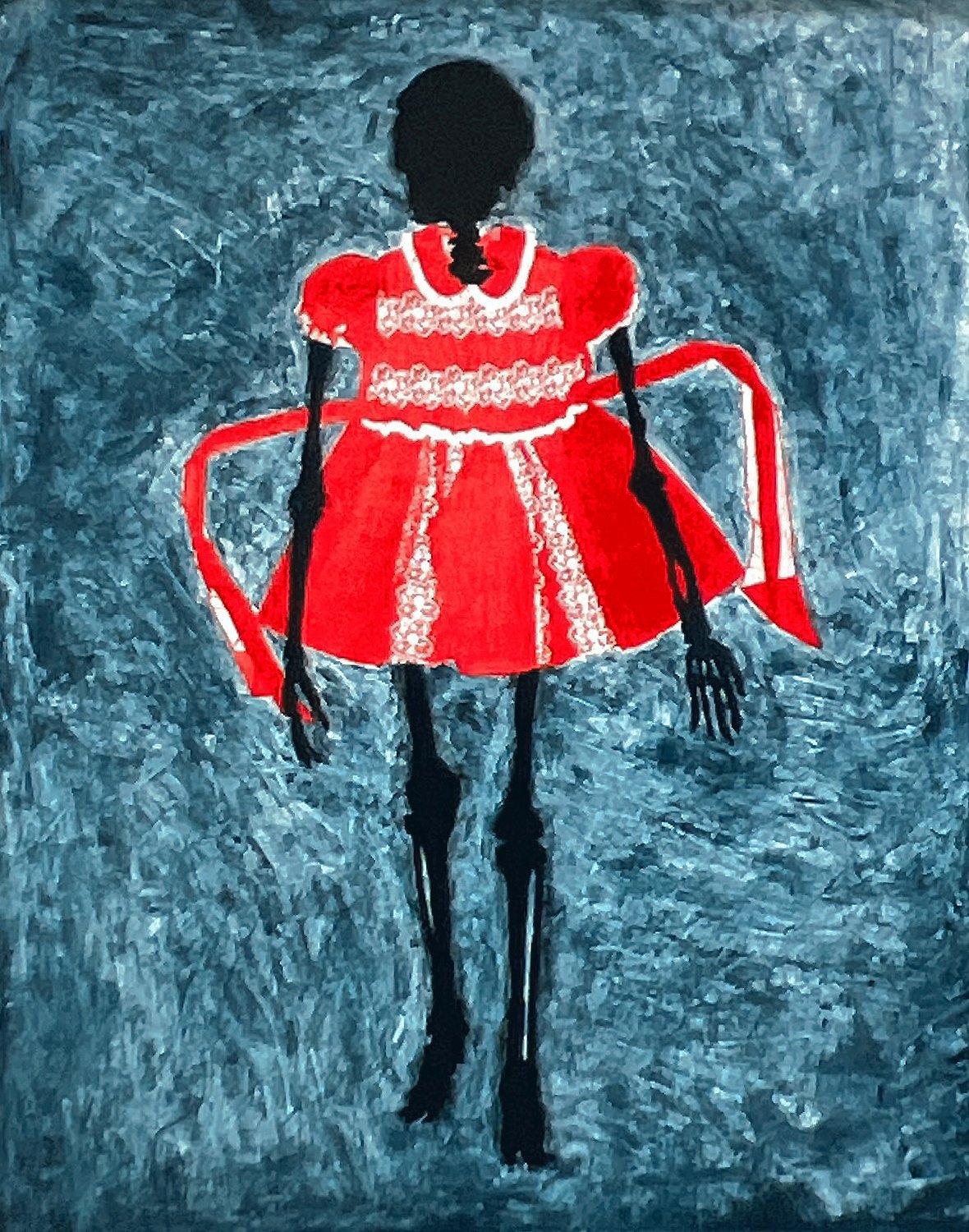 Context of a Red Dress/Mort