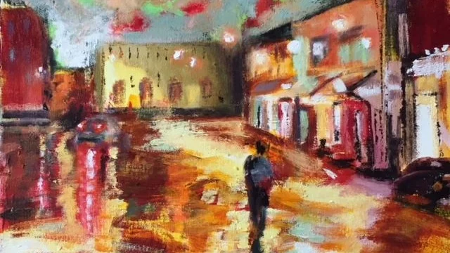 Artwork by Suzanne Hodge, courtesy of Western Ave Studios