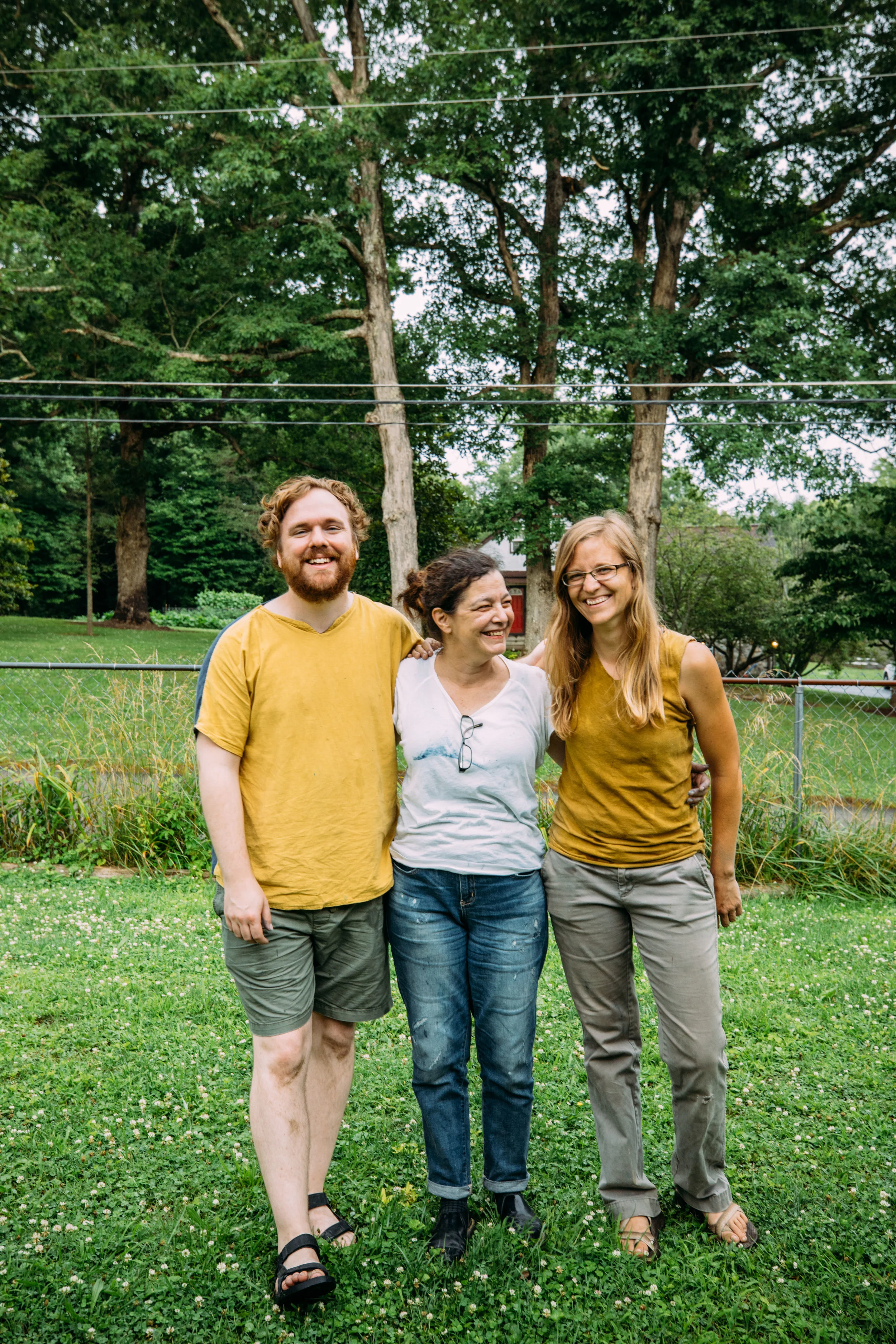 Me, Nadene and Kacie. Photo by Grace Boto