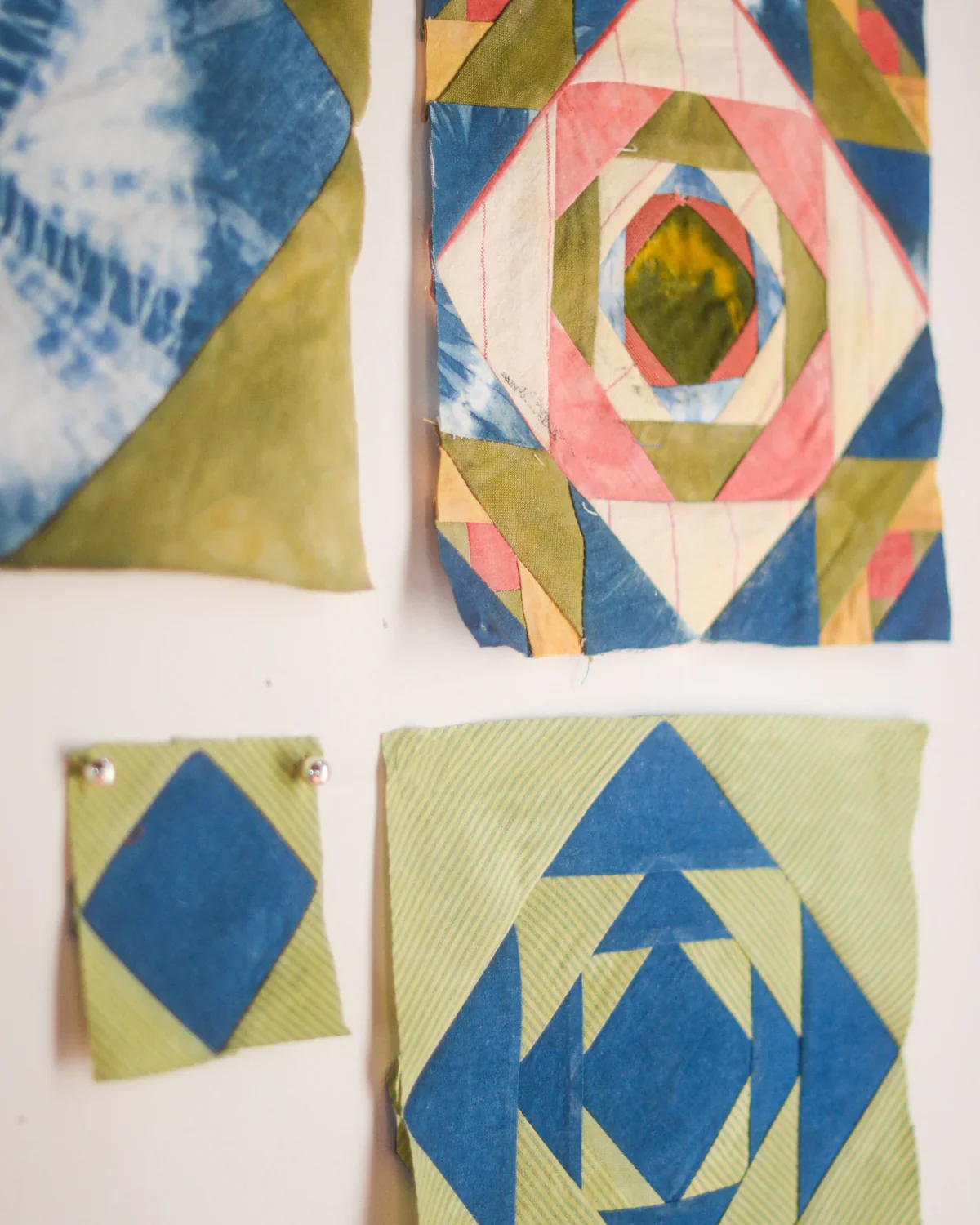 Pineapple Quilt Block - Hand Sewn Quilting Series III with Tatter