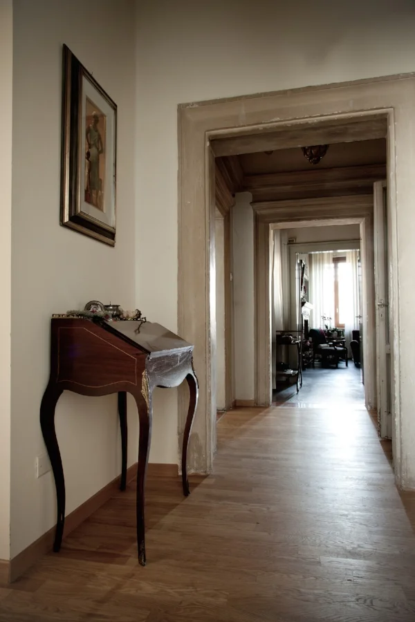 Interno del palazzo dopo il restauro