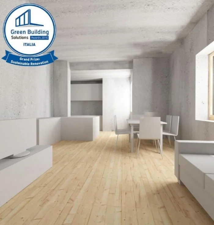 Progetto finalista del concorso Green Building Solution Awards 2016