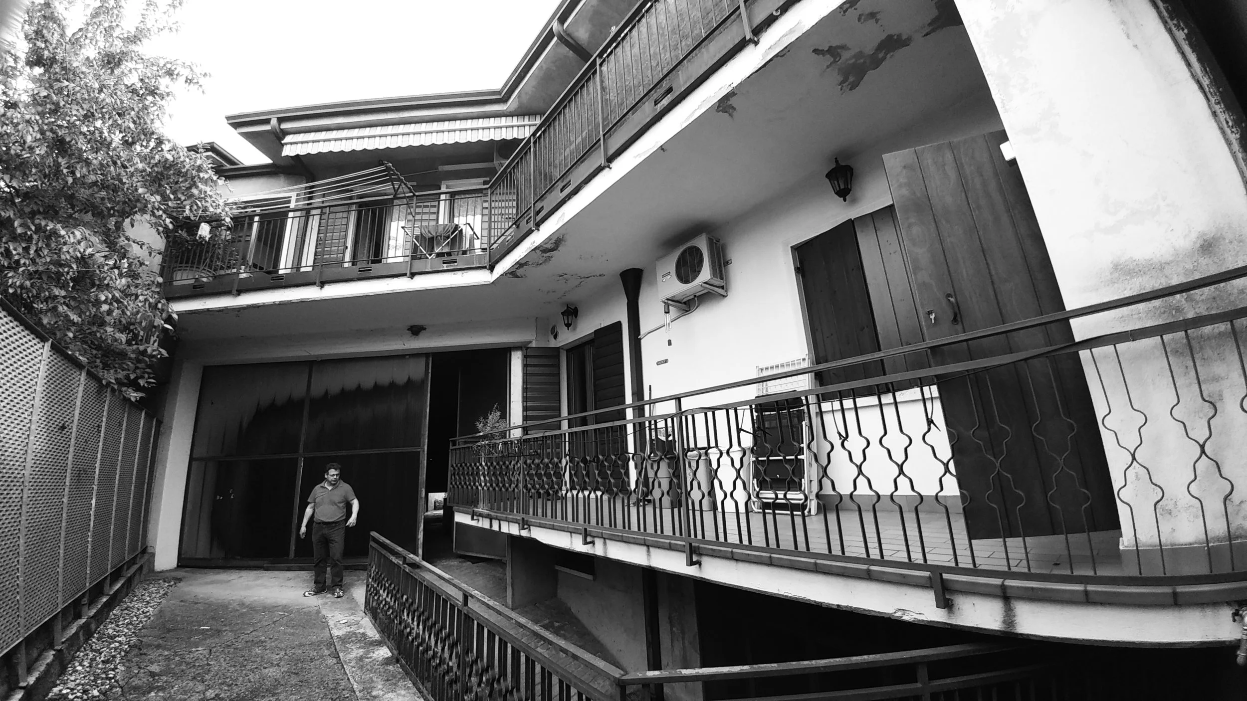  Il cortile esistente 
