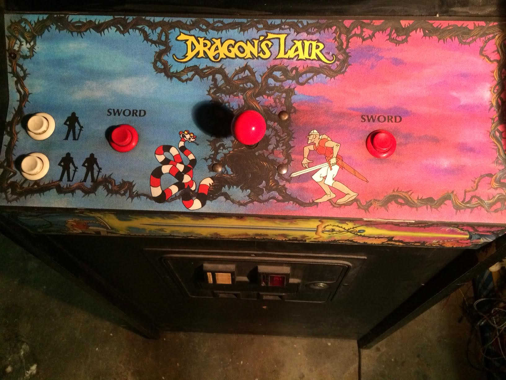 Brandon's Dragon's Lair CPO, after a quick douche of Magic Eraser w/ IPA. You don't really need a new inferior repro CPO now do you?