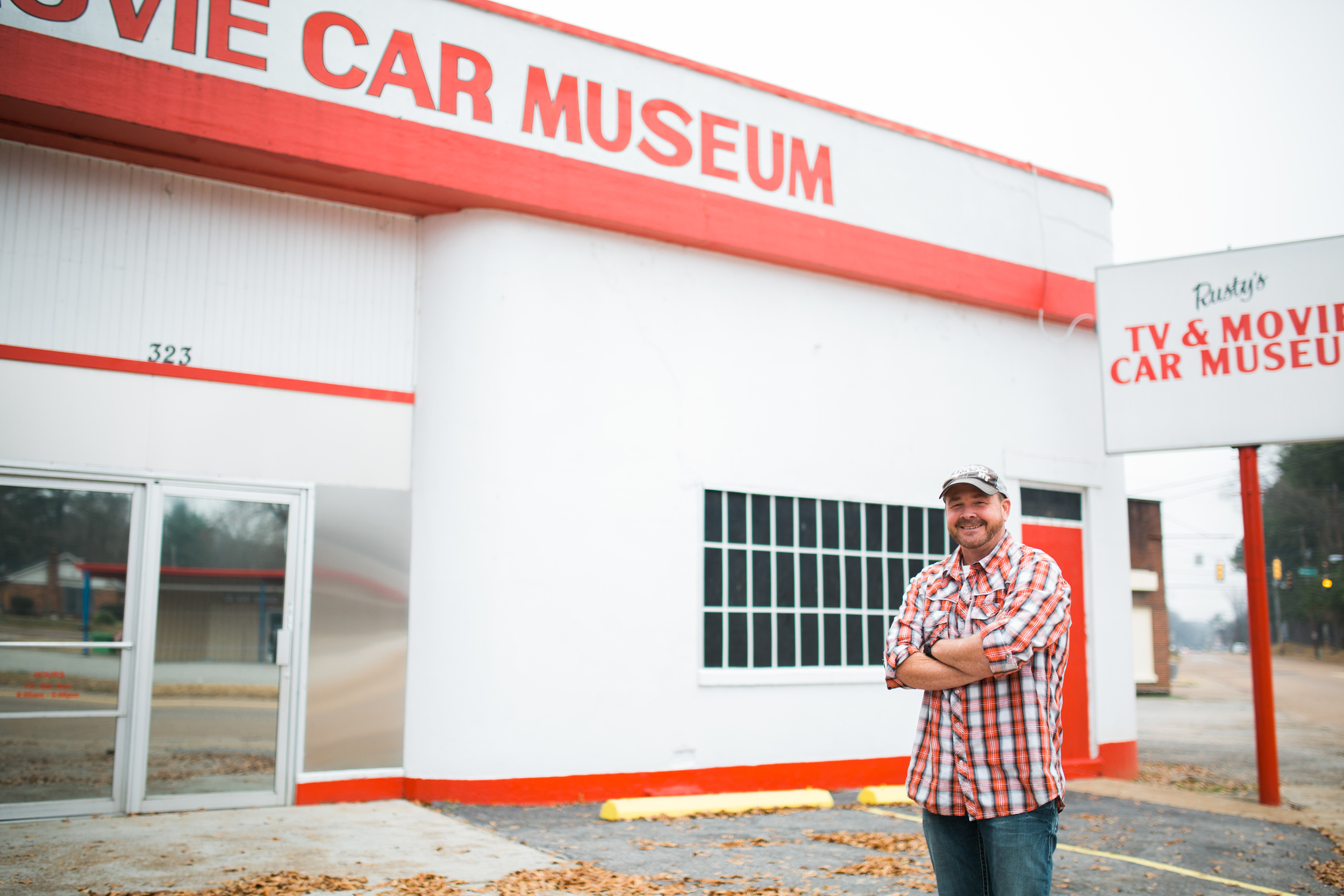 Rusty's TV and Movie Car Museum - fall guy truck out and about