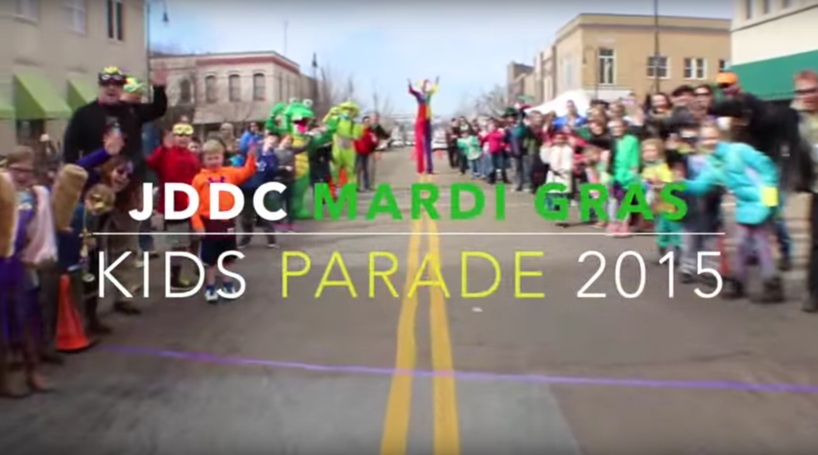 Film: JDDC Mardi Gras Kids Parade 2015