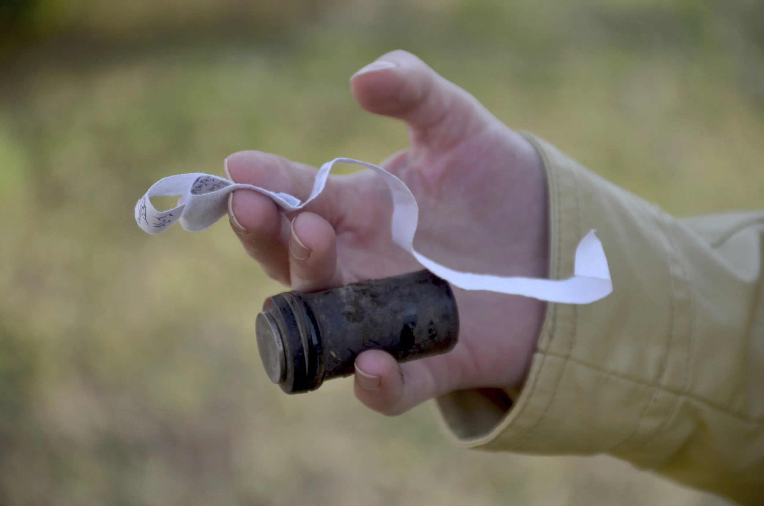On: Geocaching