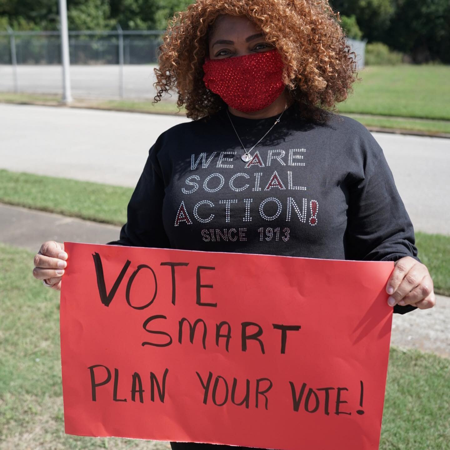 It&rsquo;s National Voter Registration Day! Are you registered to vote? Over the weekend, members of The Society for African American Cultural Awareness, @jacksonequityproject, and other organizations came together to pass out door hangers with infor