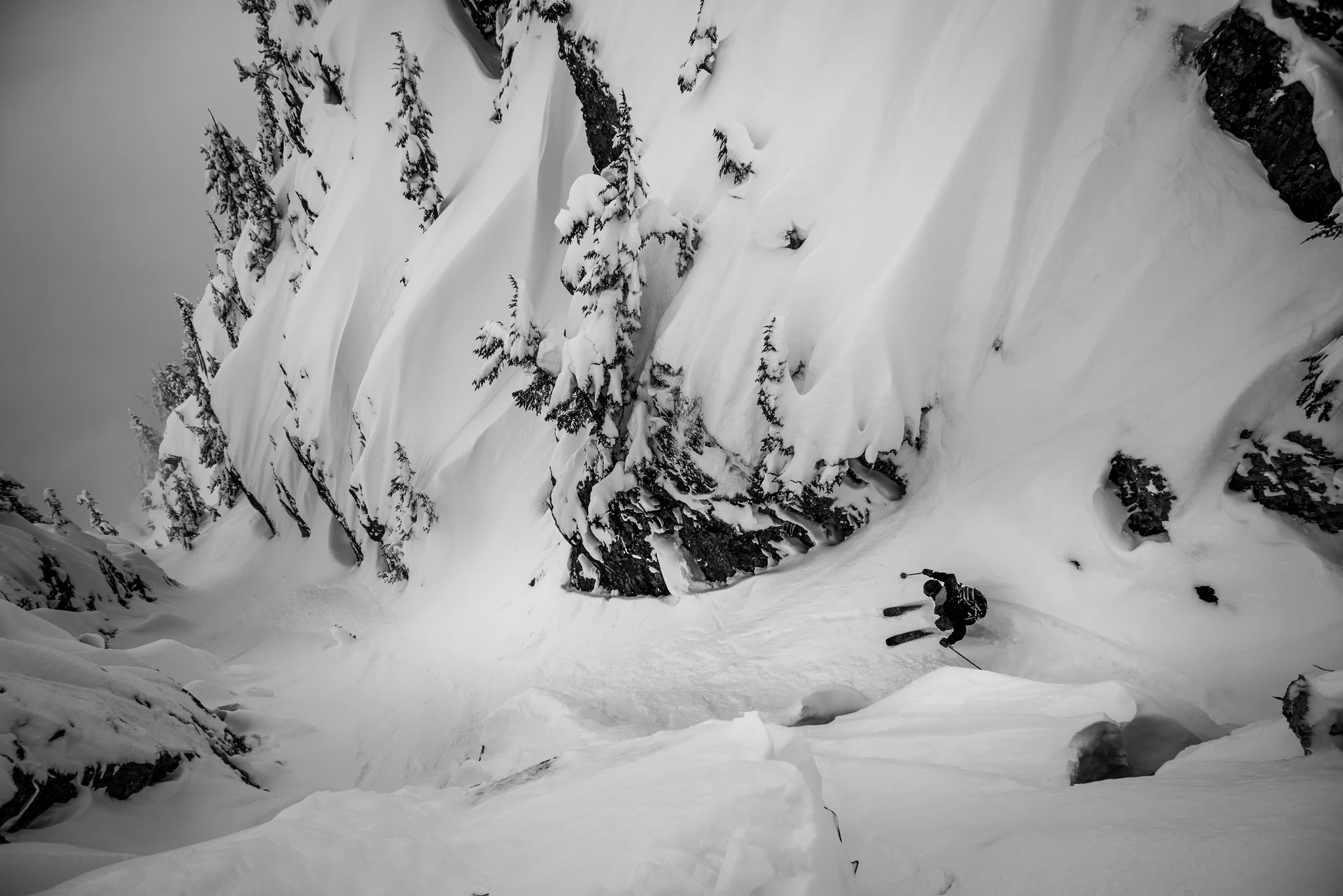 Brian Fletcher goes full commitment in one of his favorite backyard playgrounds.