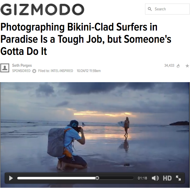 Gizmodo Shooting Challenge: Scott Rinckenberger in Costa Rica