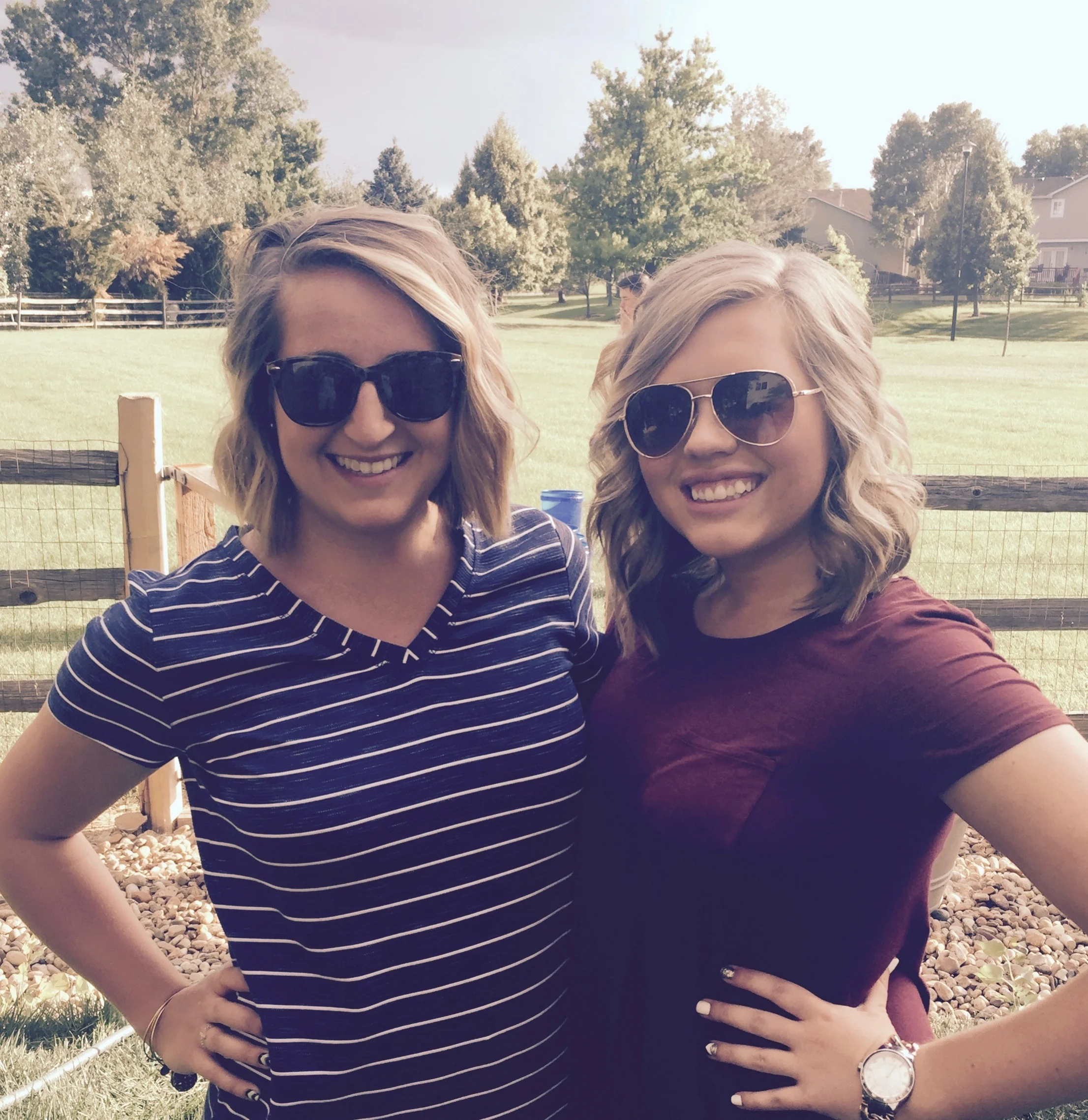 Maid of Honor: Katie James Cousin of the bride