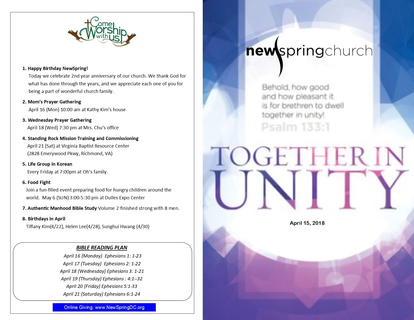 What Makes A Successful Church New Spring Church