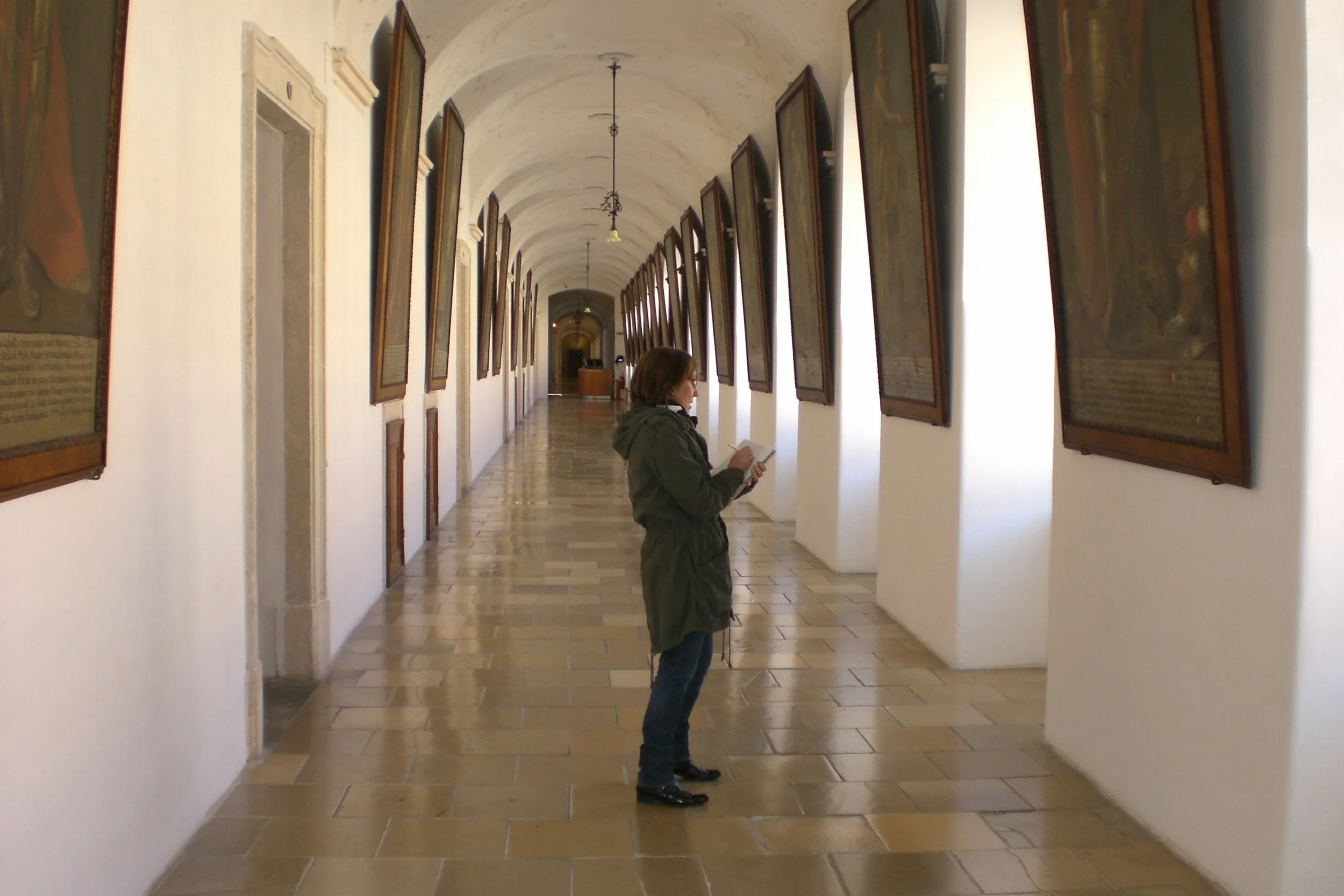 Stift Melk Kaisergang Bestandsaufnahme 2008