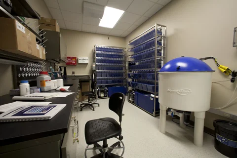 Concordia University Wisconsin School of Pharmacy - Zebra Fish Breeding Laboraratory