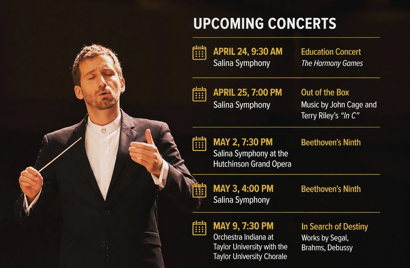 Busy couple weeks coming up with wildly differing repertoire! #amazingrepertoire #conductorlife #havebaton #willtravel #livemusic #orchestra #educate #inspire #beethoven #symphony #classicalmusic #composer #conductor #performer