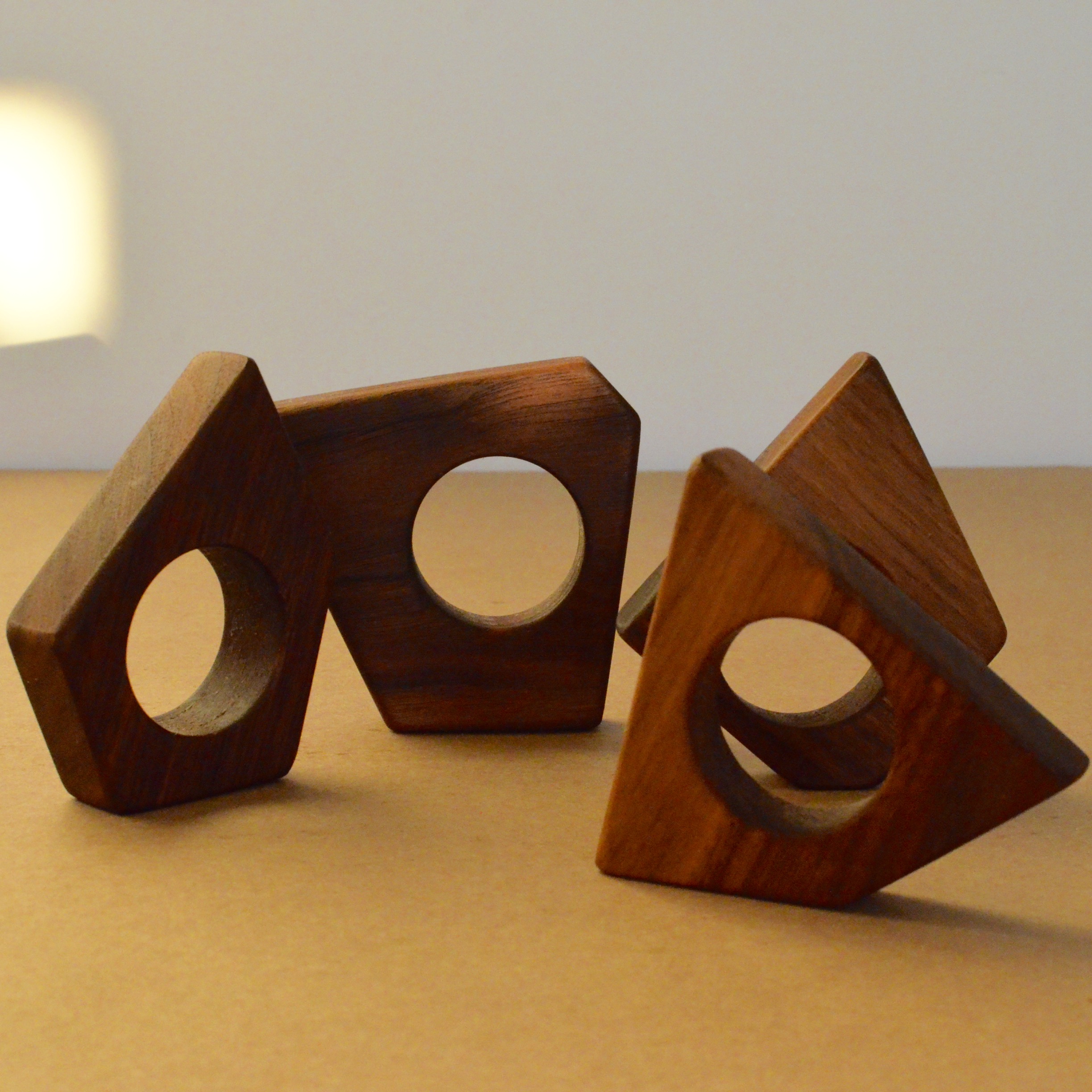 Set of Four Napkin Rings