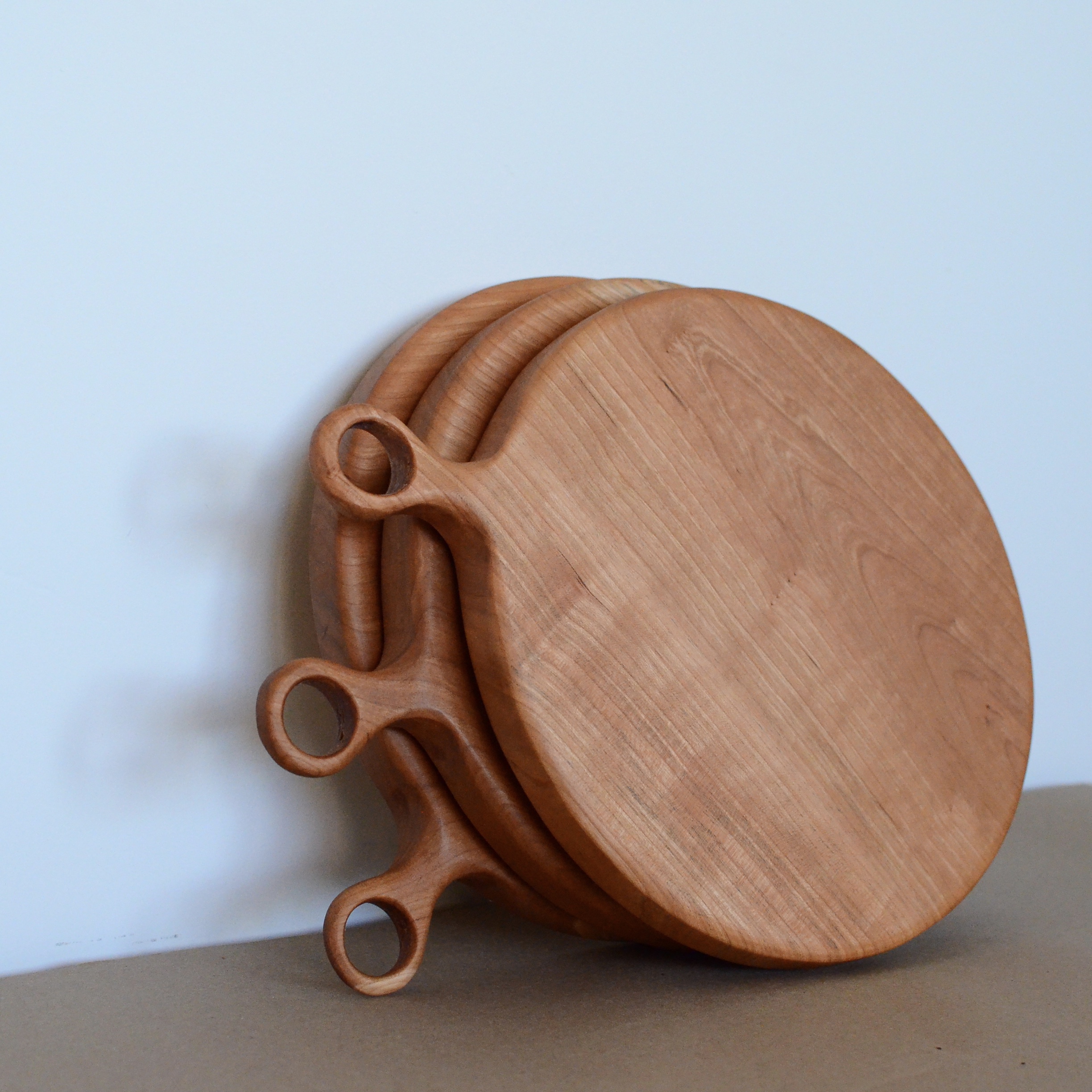 Cherry Serving Board with Handle