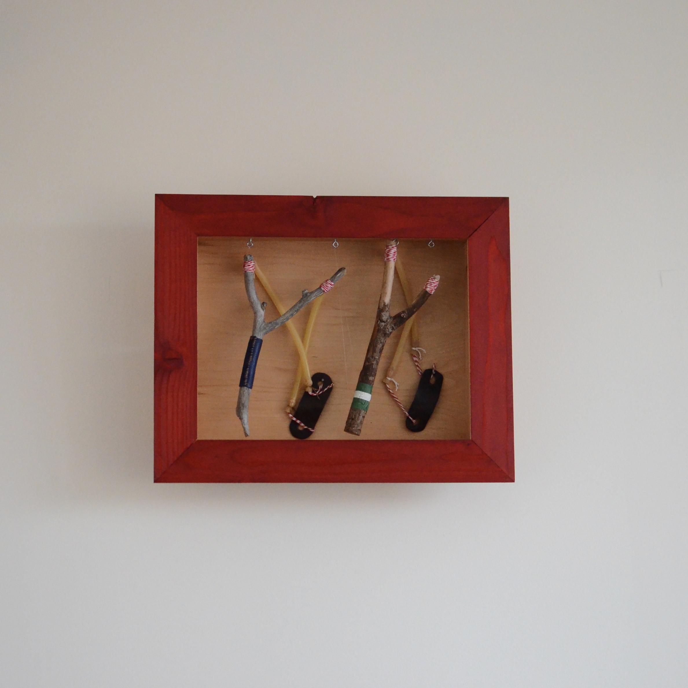 Backyard Warrior Double Slingshot in Hanging Cache