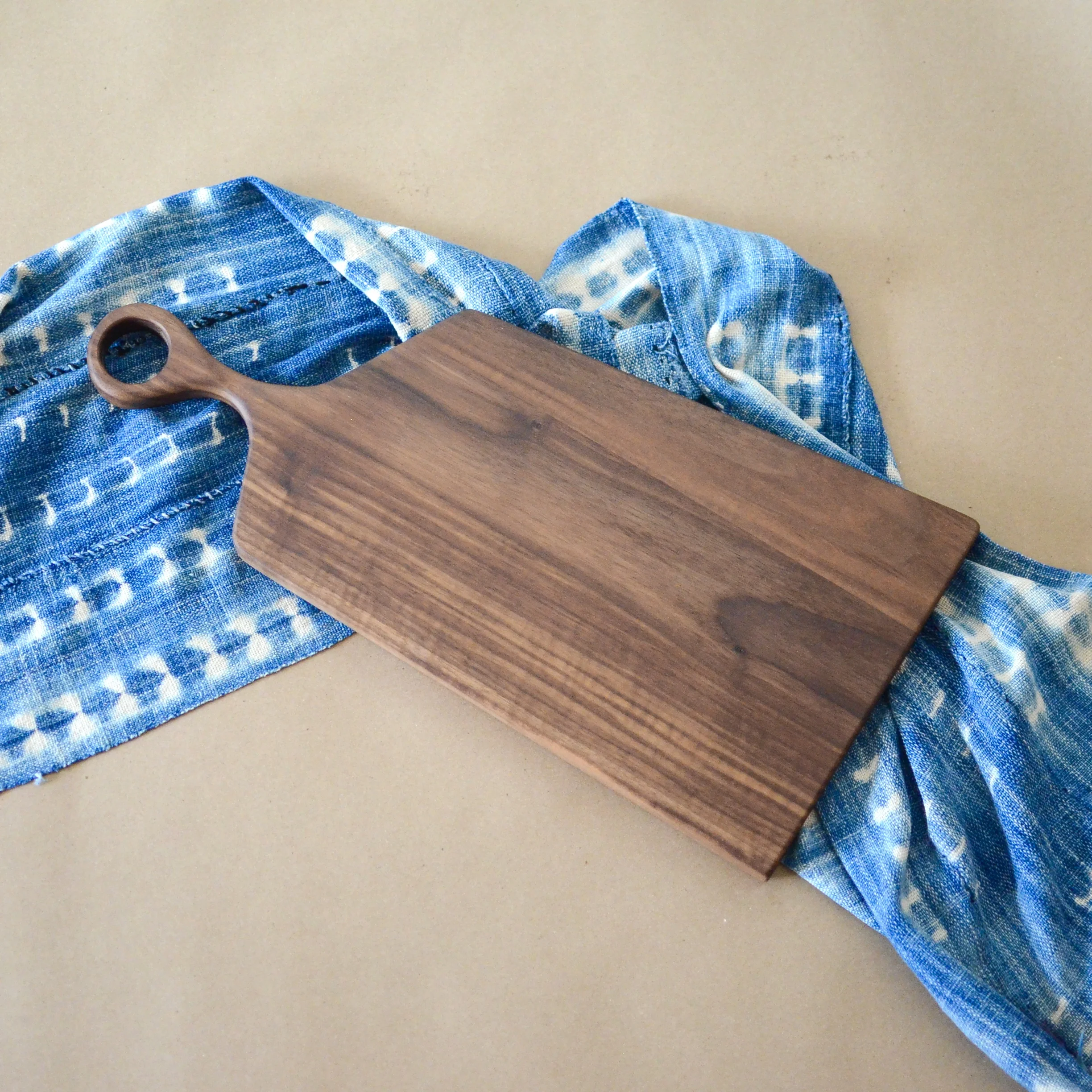 New- Large Walnut Asymmetrical Board