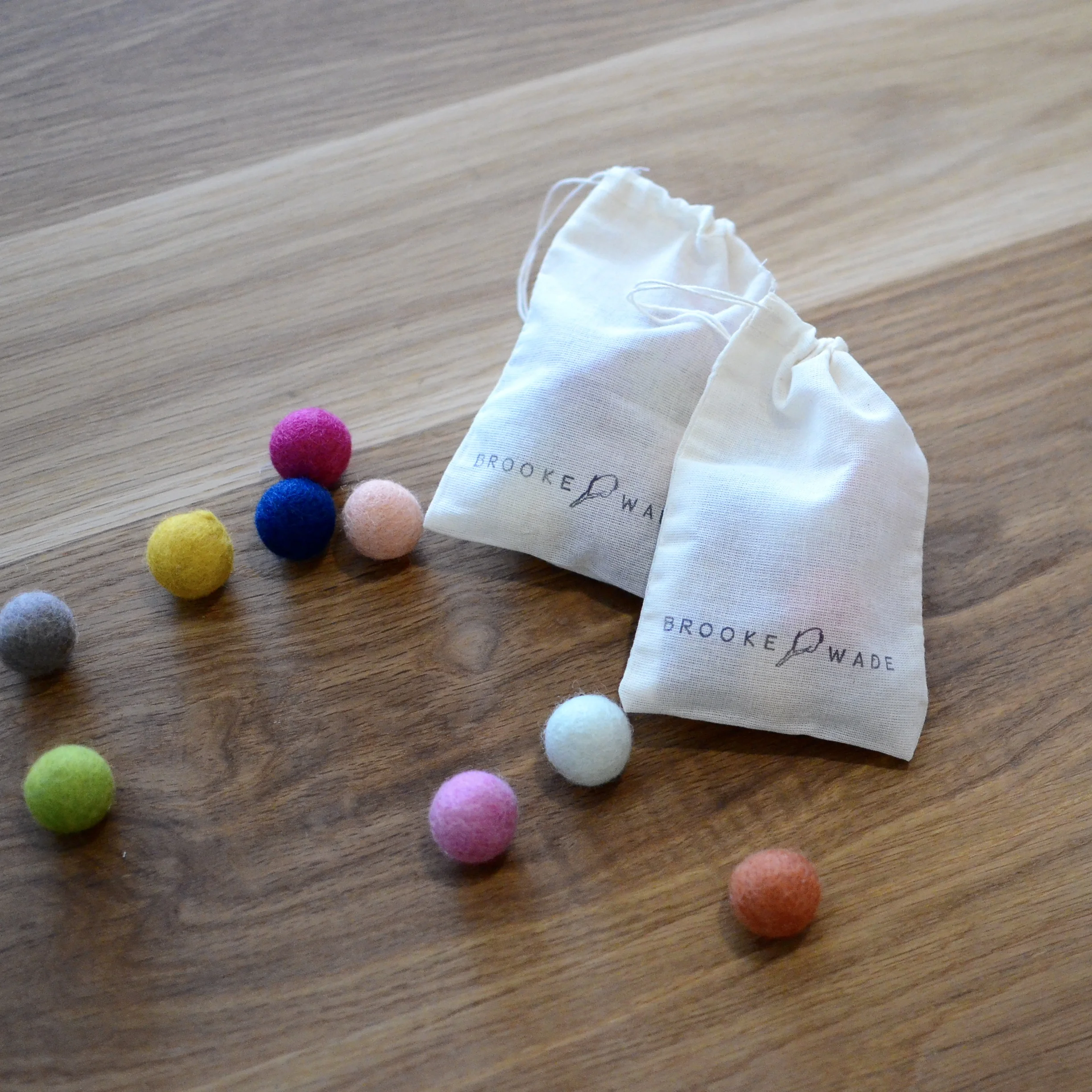 Bag of Felt Balls for Slingshots