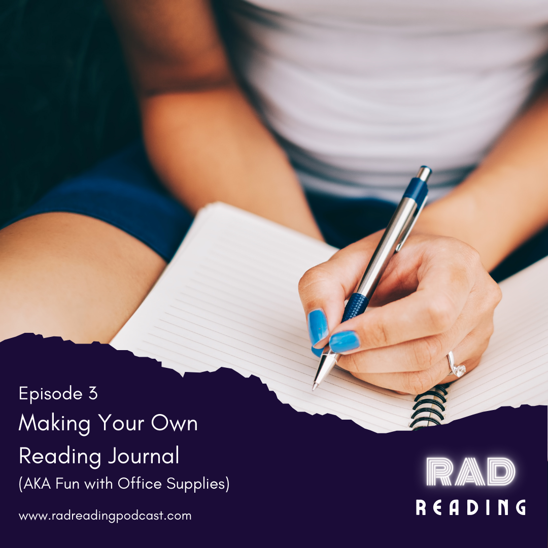 Episode 3: Making Your Own Reading Journal (AKA Fun with Office Supplies) —  Roni Loren