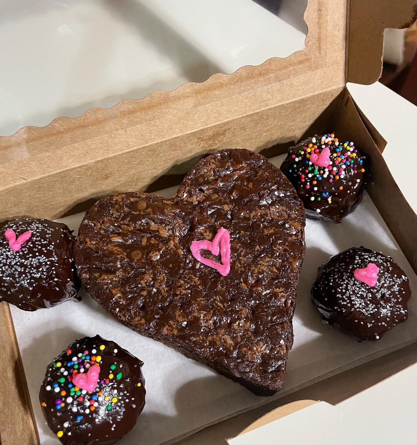 Need a last minute Valentine? We&rsquo;ve got a limited number of these brownie babies available. Place your order on the website now.