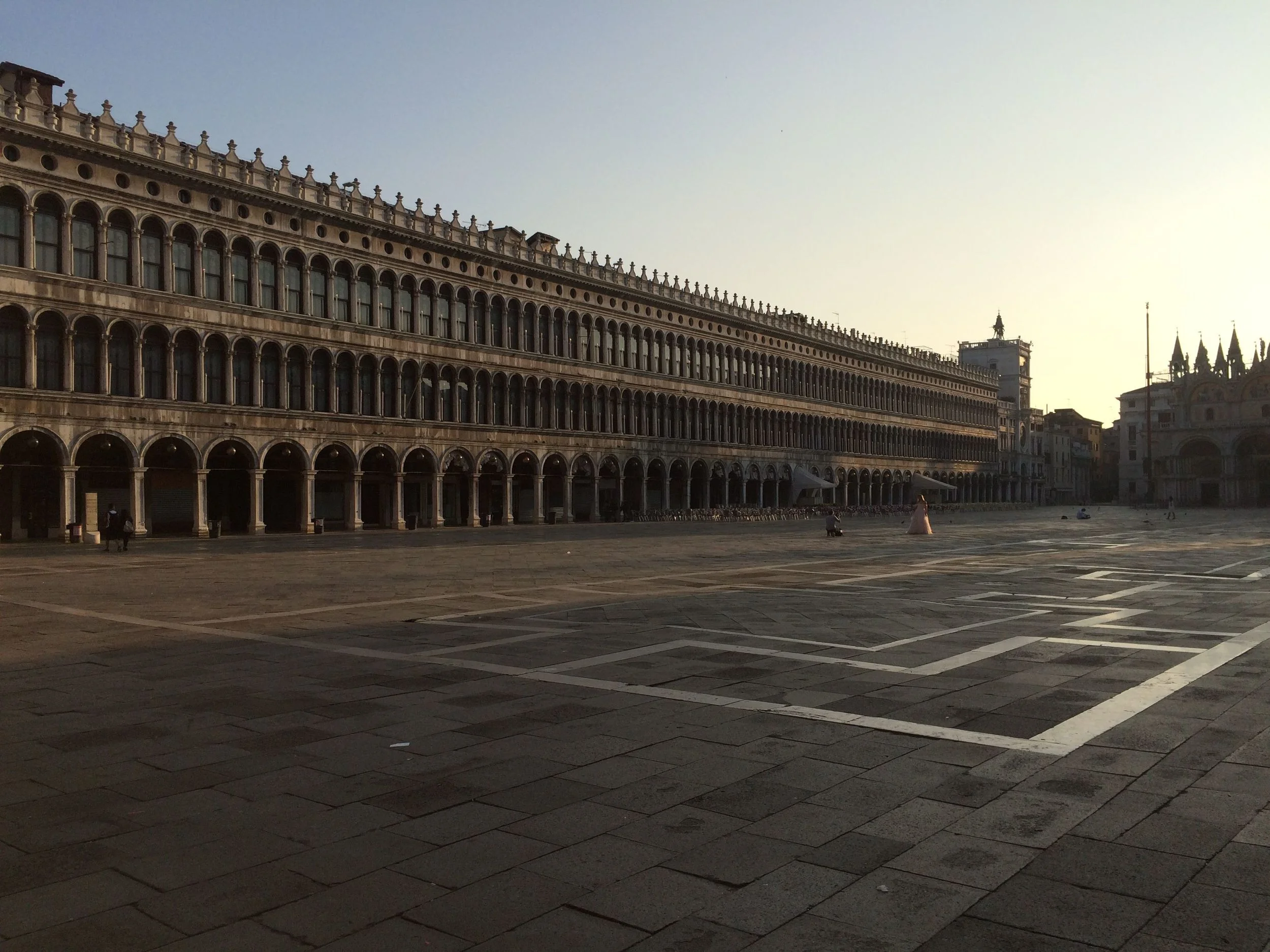St. Mark's Square at dawn