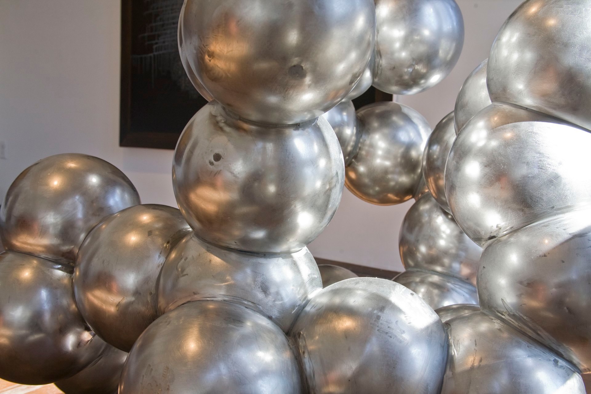 Randy Colosky Another Shape of Things to Come Part 4, detail, 2012 stainless steel 42 x 45 x 48 inches