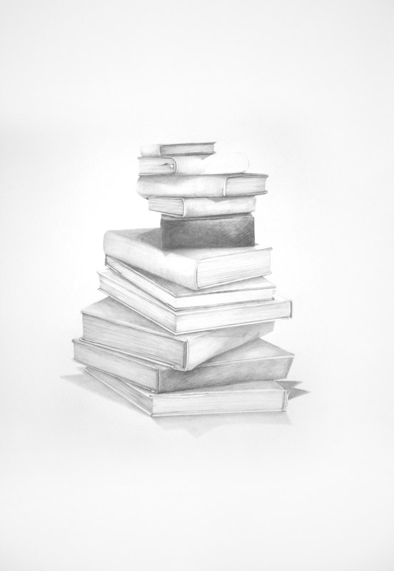 Sheila Ghidini Art Books, 2012 graphite on paper 40 x 28 inches