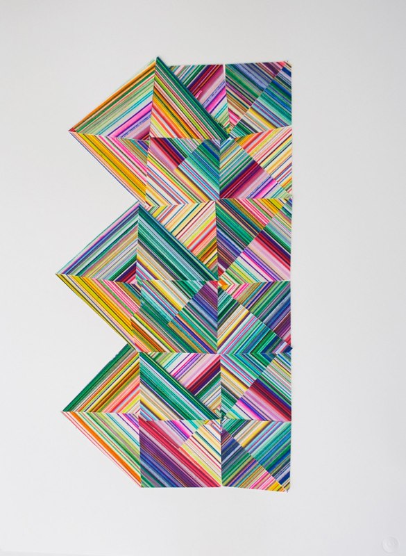 David Allan Peters Untitled wop #3, 2012 collage on paper 30 x 22 inches
