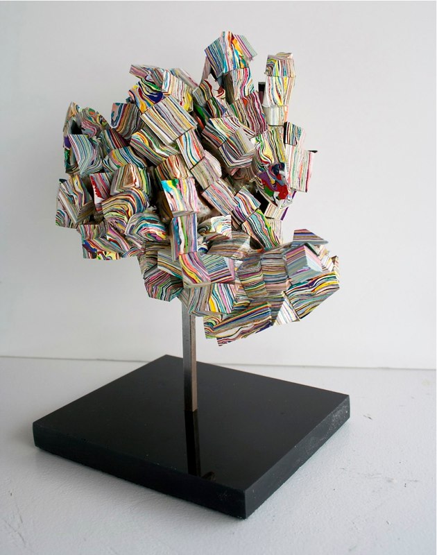 David Allan Peters Untitled #1s, 2011 acrylic paint 5 x 7 x 4 inches