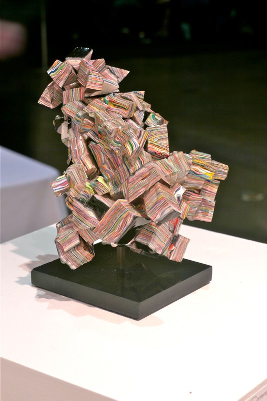 David Allan Peters Untitled #7s, 2011 acrylic paint 6.5 x 6 x 7 inches