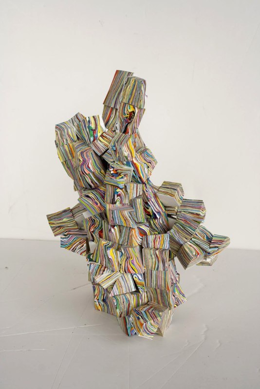 David Allan Peters Untitled #8s, 2011 acrylic paint 5 x 9 x 6 inches