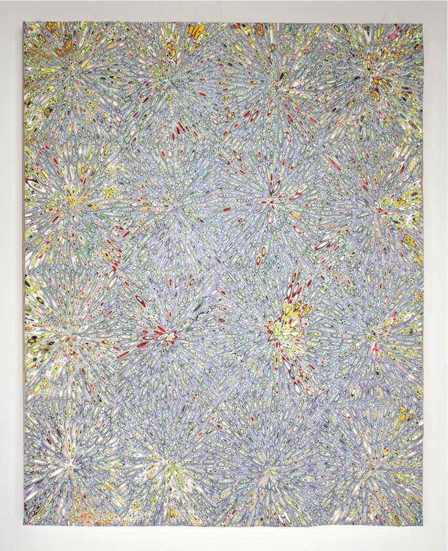 David Allan Peters Untitled #1, 2012 acrylic on panel 20 x 16 x 2 inches