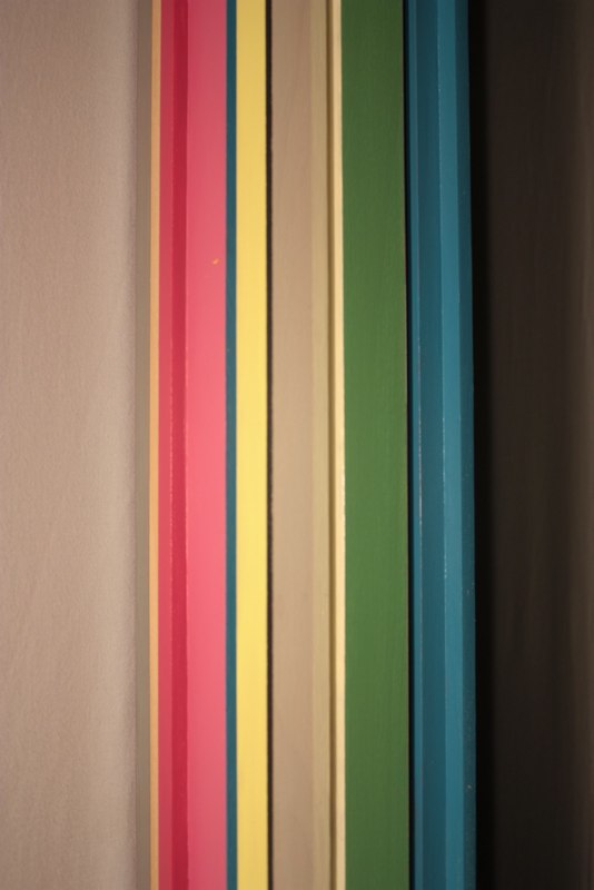 Brian Caraway For Always and For Ever, 2012 (detail) polychrome wood 71 x 4 x 4 inches