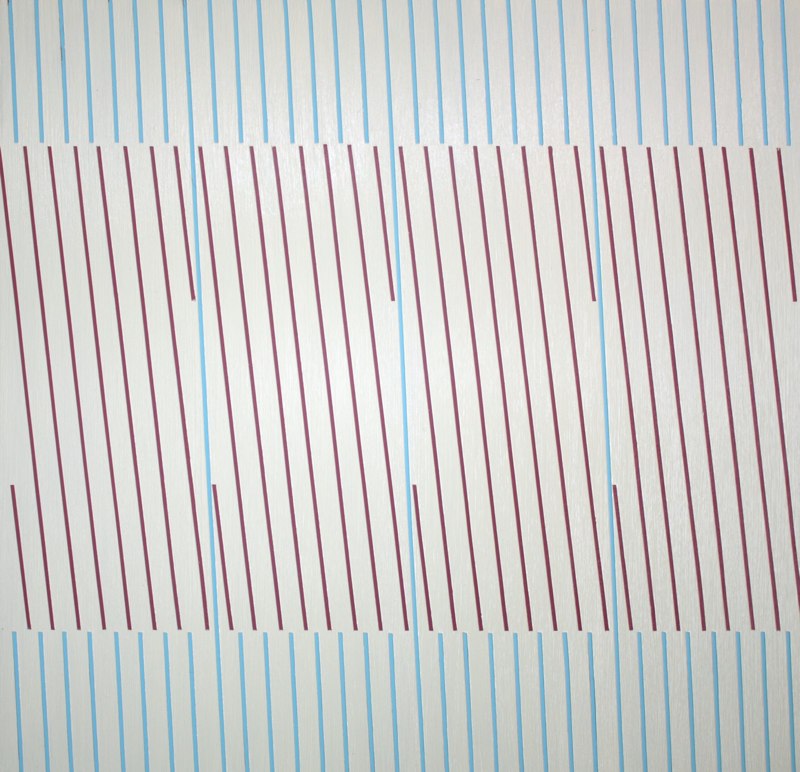 Brian Caraway One Mind At A Time, 2012 acrylic on panel 19.5 x 20.25 inches