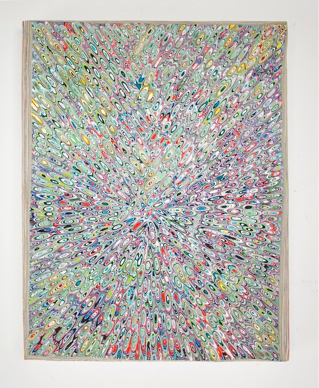David Allan Peters Untitled #6, 2012 acrylic on panel 10 x 8 inches