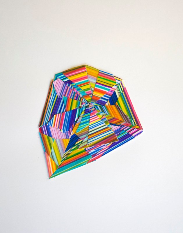 David Allan Peters Untitled #7d, 2012 collage on paper 14 x 11 inches