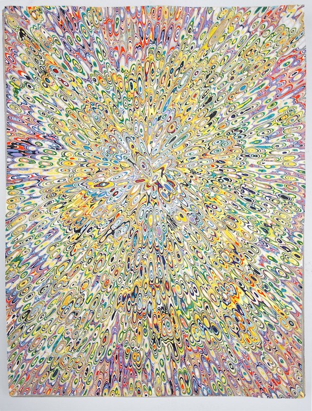 David Allan Peters Untitled #9, 2012 acrylic paint on panel 12 x 9 inches