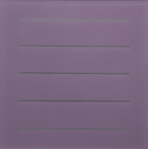 Keira Kotler Untitled 14 [Cut Painting] urethane on acrylic  24 x 24 inches