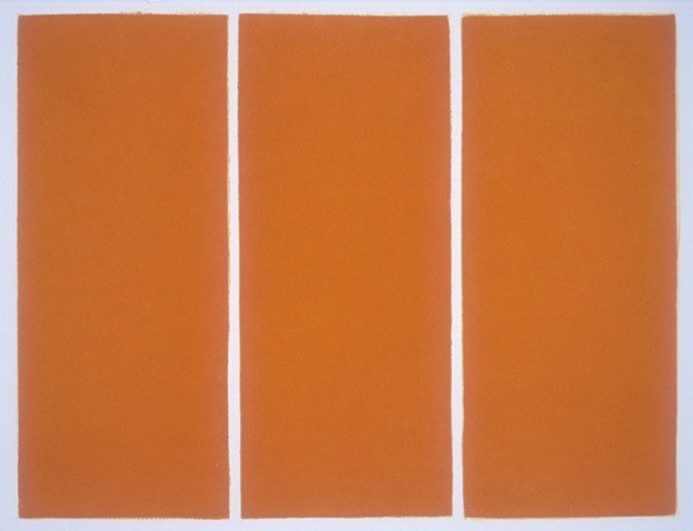 Keira Kotler Color Study 73, 2002 monotype, 22 x 22 inches