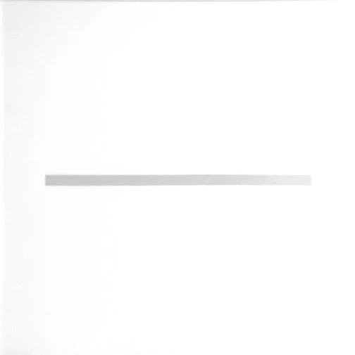 Keira Kotler Untitled 10 [Cut Painting], 2009 urethane on acrylic 24 x 24 inches,
